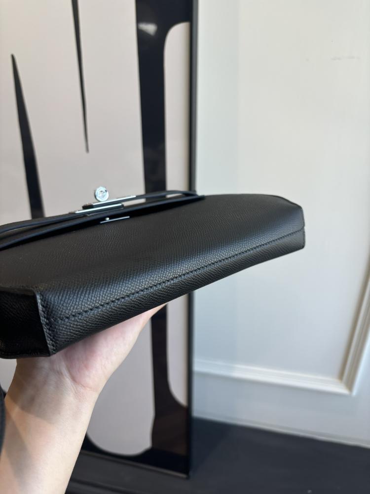 Hermes Kelly Dépêches 25 Pouch (Leather)