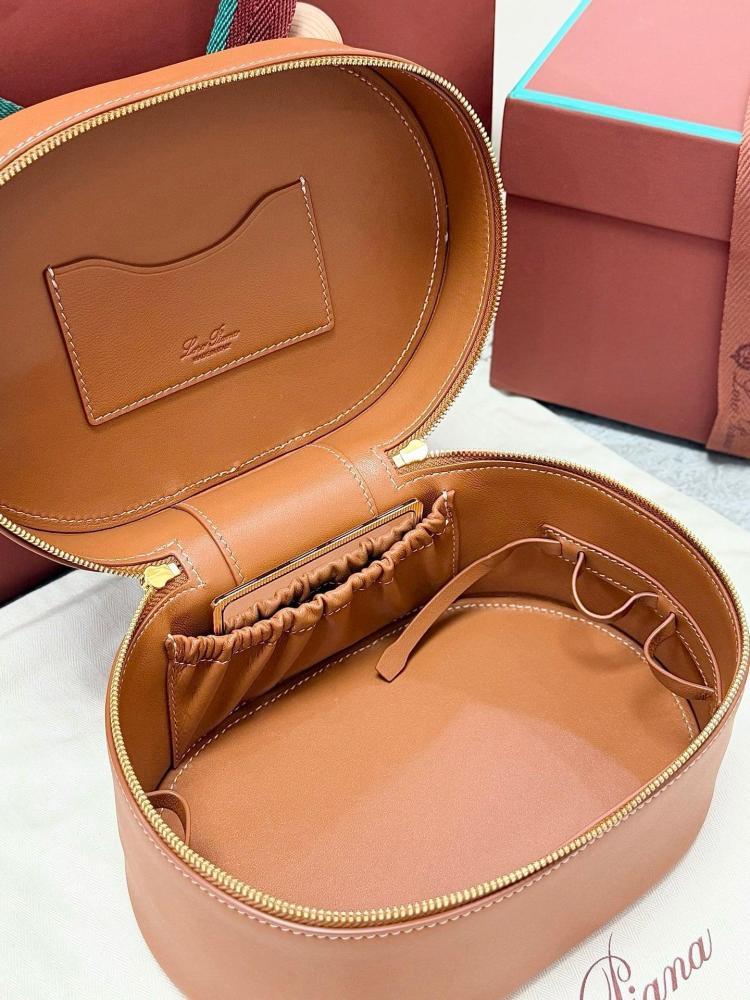 Loro Piana Extra Vanity Case in Plain Grain Calfskin