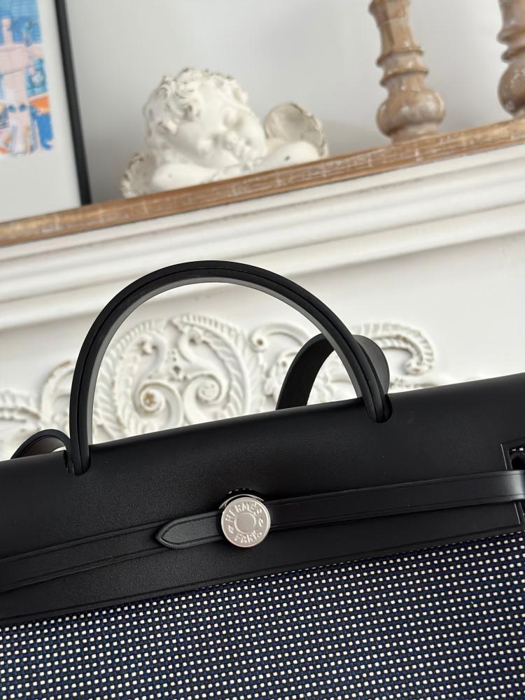 Hermes Herbag Zip 31 (Printed & Patterned Canvas Edition)