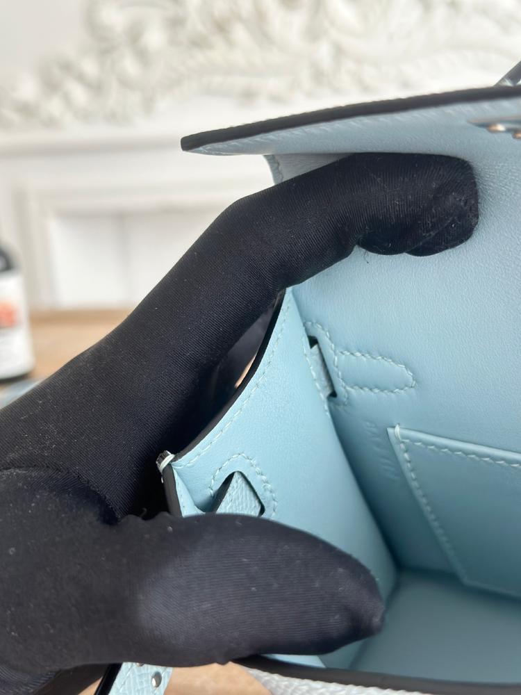 Hermes Mini Kelly II 19 Epsom/Chevre Bag