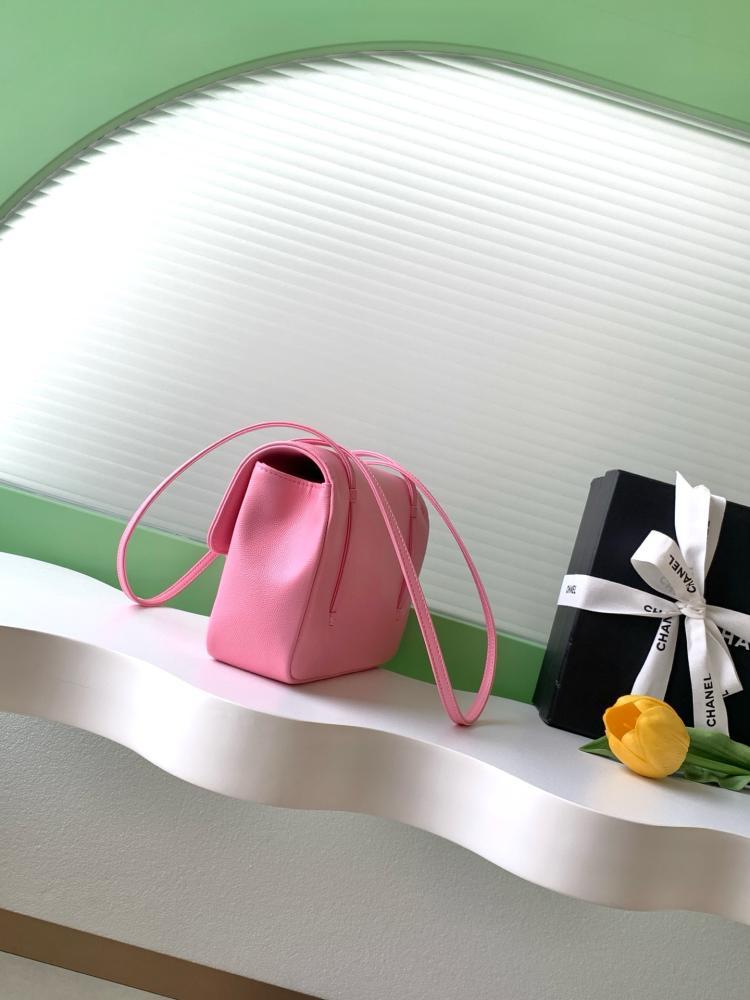 Chanel Grained Leather Flap Shoulder Bag