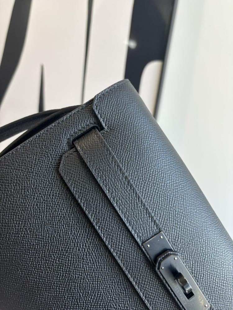 Hermes Kelly Dépêches 25 Pouch (Leather)