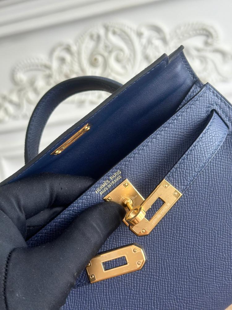 Hermes Mini Kelly II 19 Epsom/Chevre Bag