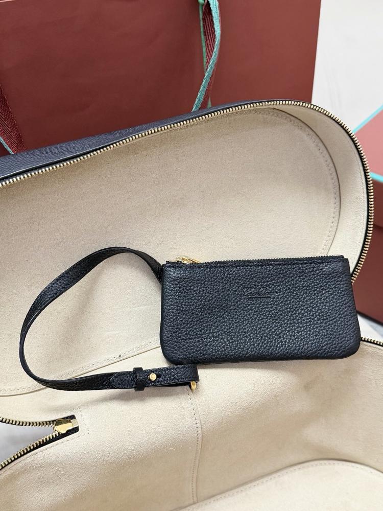 Loro Piana Large Vanity Case in Grained Leather