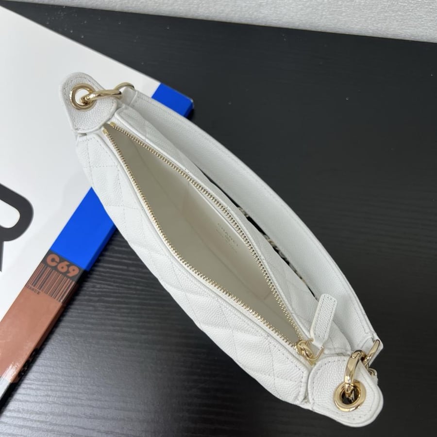 Chanel Quilted Moon Bag