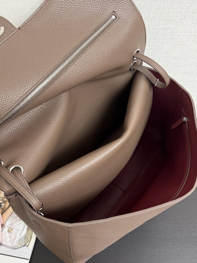 Chanel Grained Leather Flap Bag