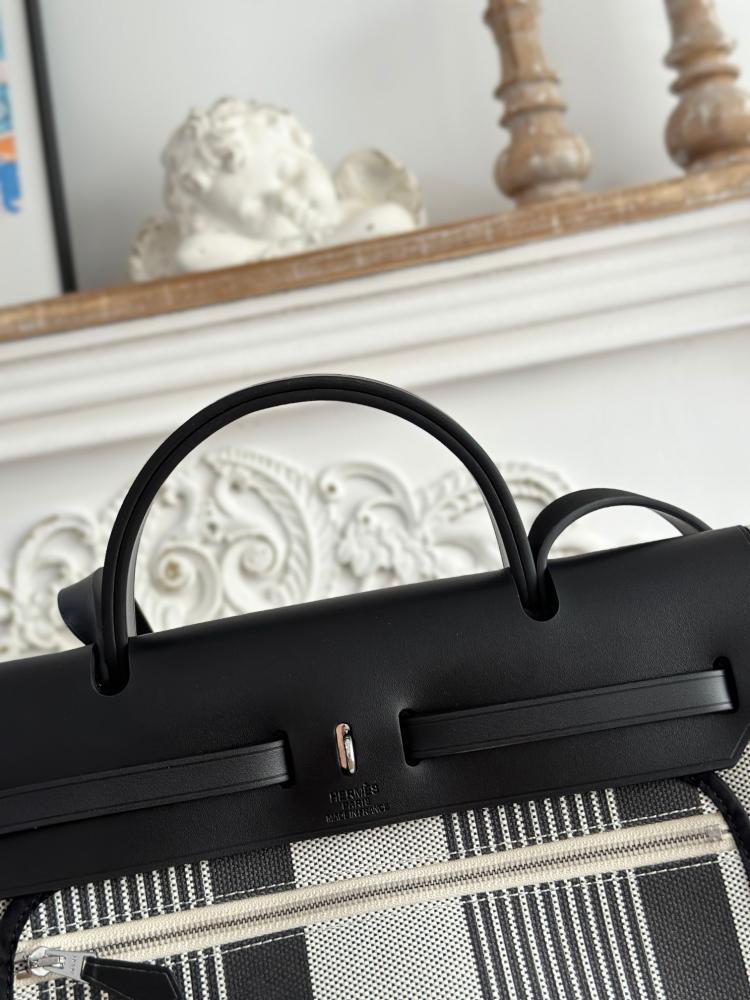 Hermes Herbag Zip 31 (Printed & Patterned Canvas Edition)