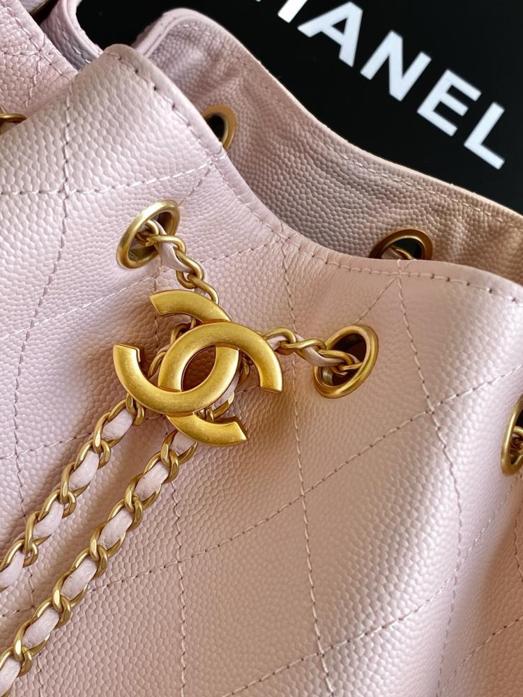 Chanel AS5293 Quilted Hobo Drawstring Bag