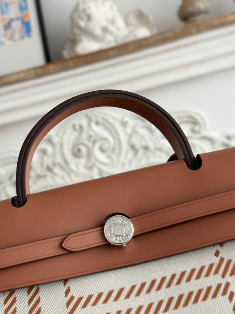 Hermes Herbag Zip 31 (Printed & Patterned Canvas Edition)