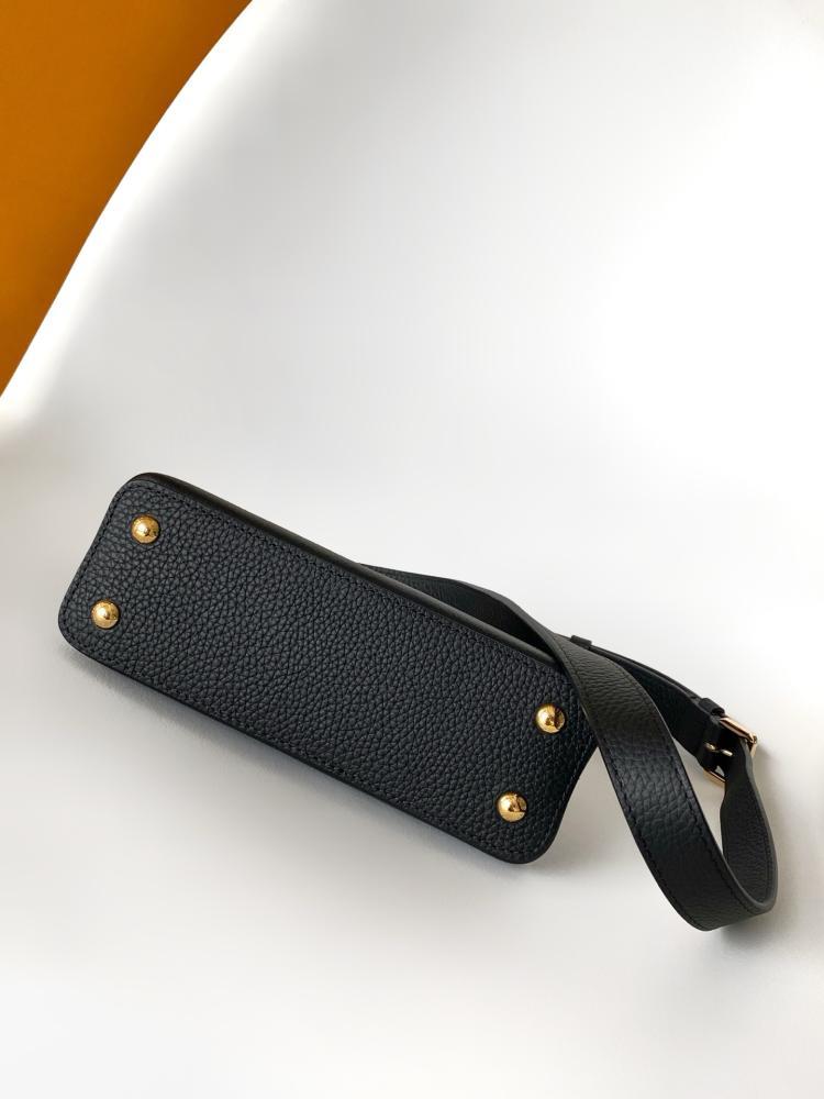 LV Capucines Mini Bag with Chain Detail