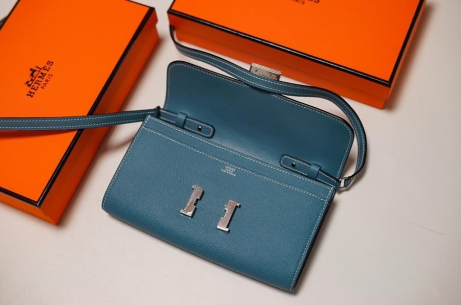 Hermes Constance To Go Wallet Bag Epsom 20cm