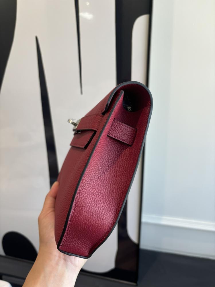 Hermes Kelly Dépêches 25 Pouch (Leather)