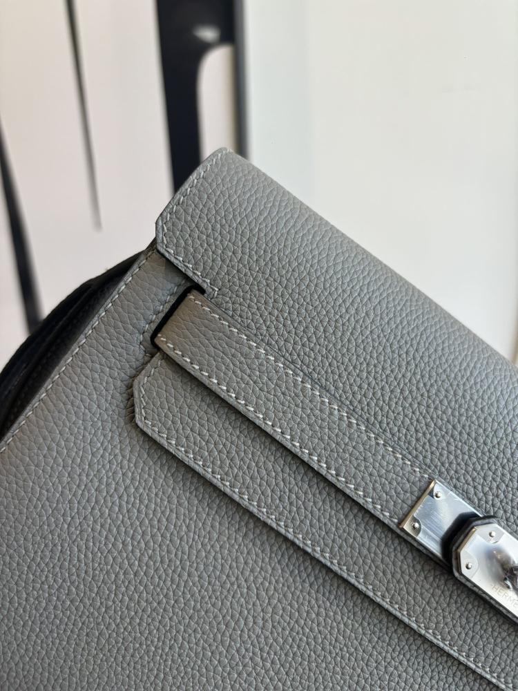 Hermes Kelly Dépêches 25 Pouch (Leather)