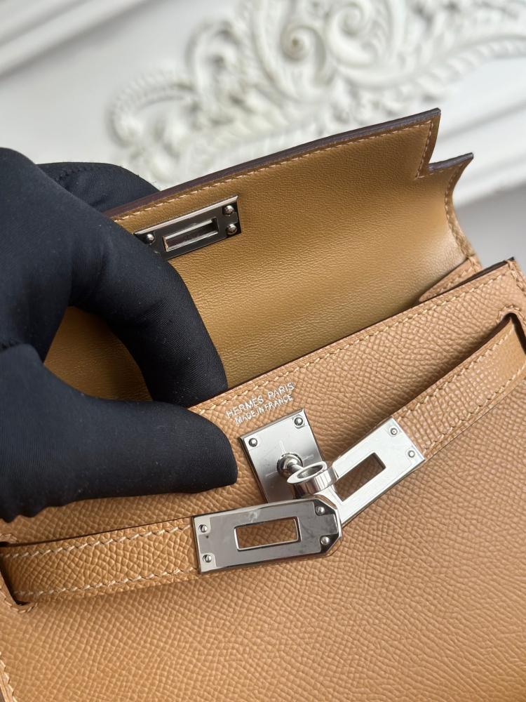 Hermes Mini Kelly II 19 Epsom/Chevre Bag