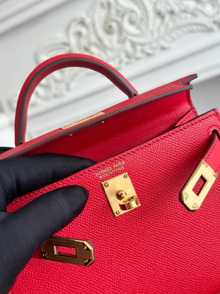 Hermes Mini Kelly II 19 Epsom/Chevre Bag
