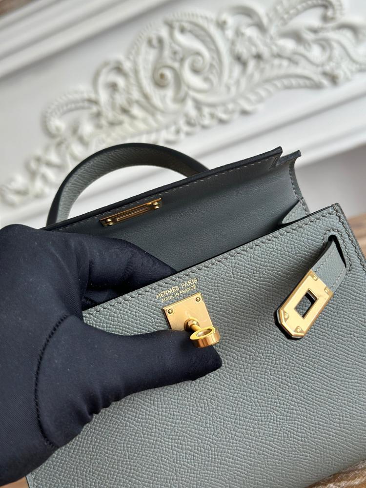 Hermes Mini Kelly II 19 Epsom/Chevre Bag