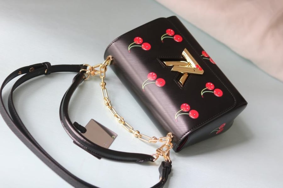 LV Twist Cherry Print 23cm