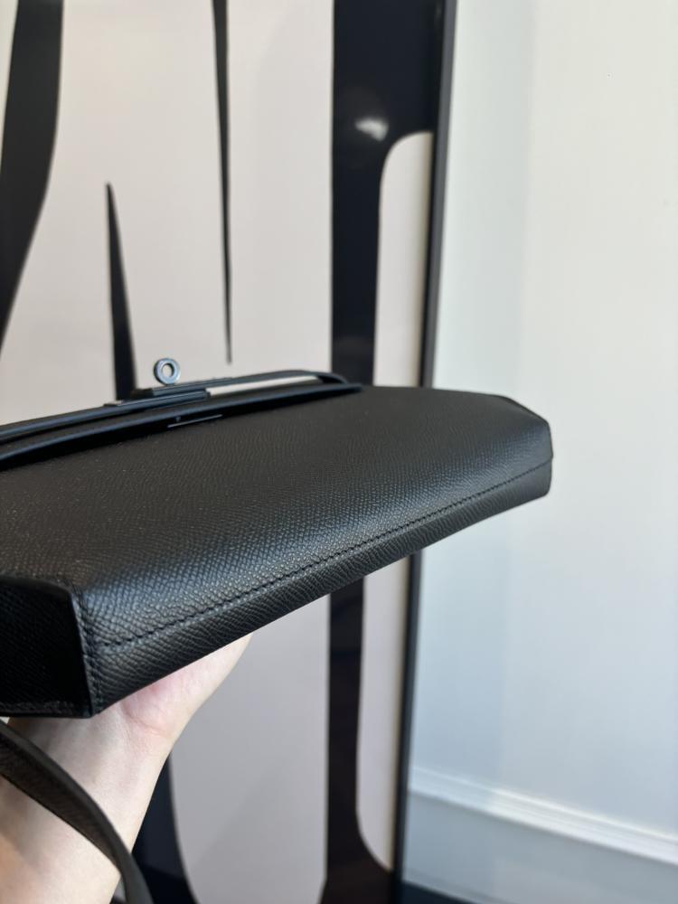 Hermes Kelly Dépêches 25 Pouch (Leather)