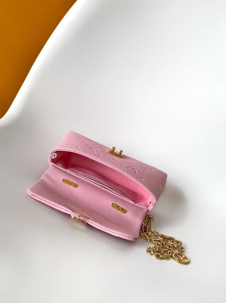 LV Monogram Empreinte Compact Chain Bag