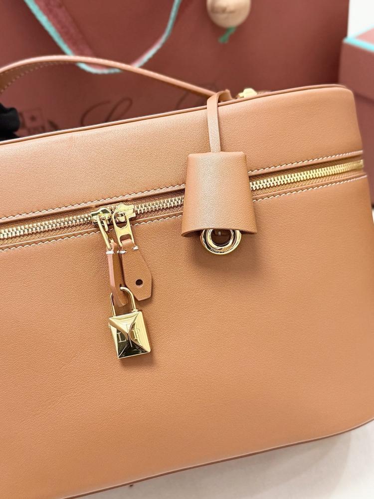Loro Piana Large Vanity Case in Grained Leather