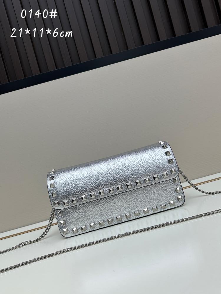 Valentino Garavani Rockstud Calfskin Leather Bag Collection