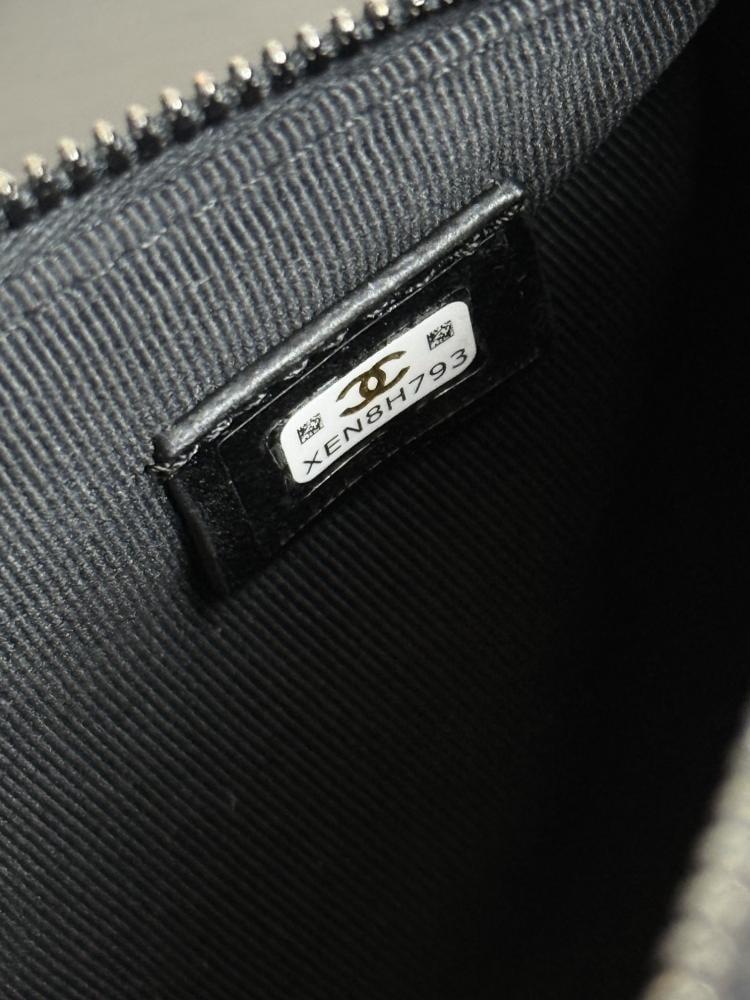Chanel Quilted Leather Cylindrical Bag