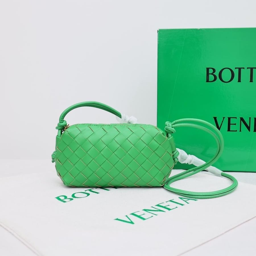Bottega Veneta Mini Loop Camera Bag 17cm