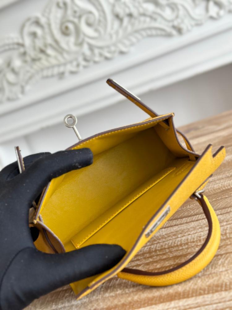 Hermes Mini Kelly II 19 Epsom/Chevre Bag