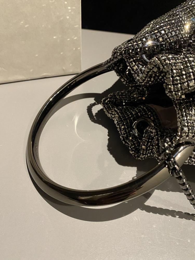 Jimmy Choo Bon Bon Embellished Bucket Bag