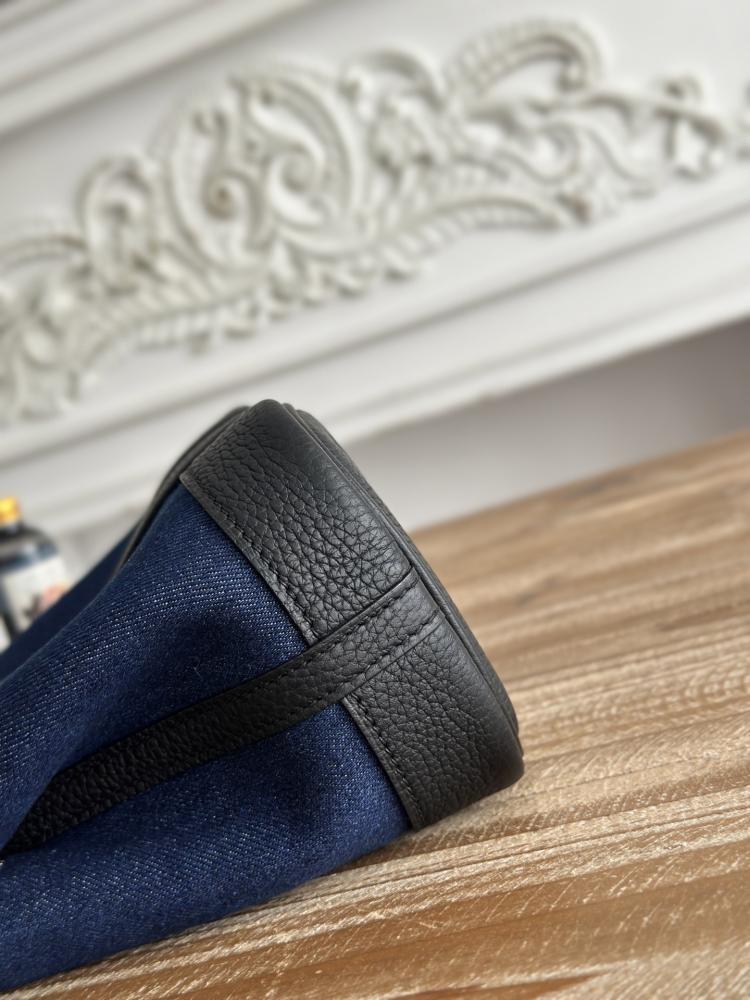 Hermes Néo Garden Party Mini 23 Canvas & Leather Bag