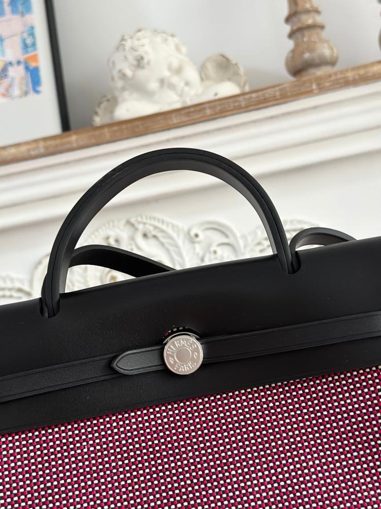 Hermes Herbag Zip 31 (Printed & Patterned Canvas Edition)