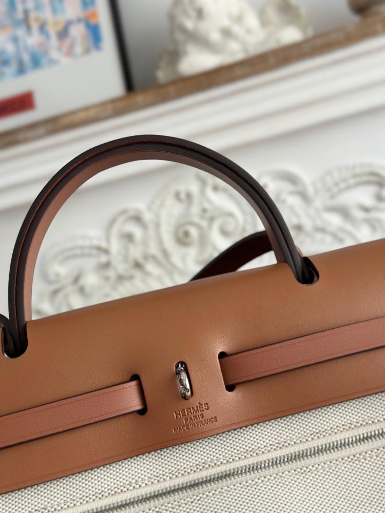 Hermes Herbag Zip 31 (Printed & Patterned Canvas Edition)