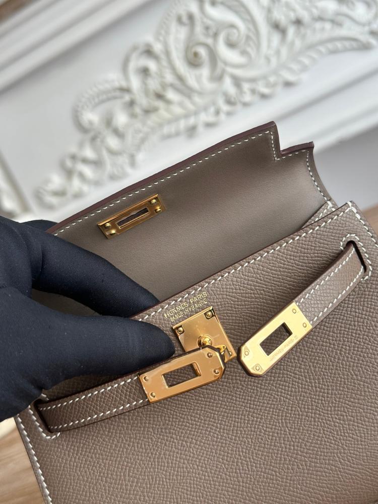 Hermes Mini Kelly II 19 Epsom/Chevre Bag