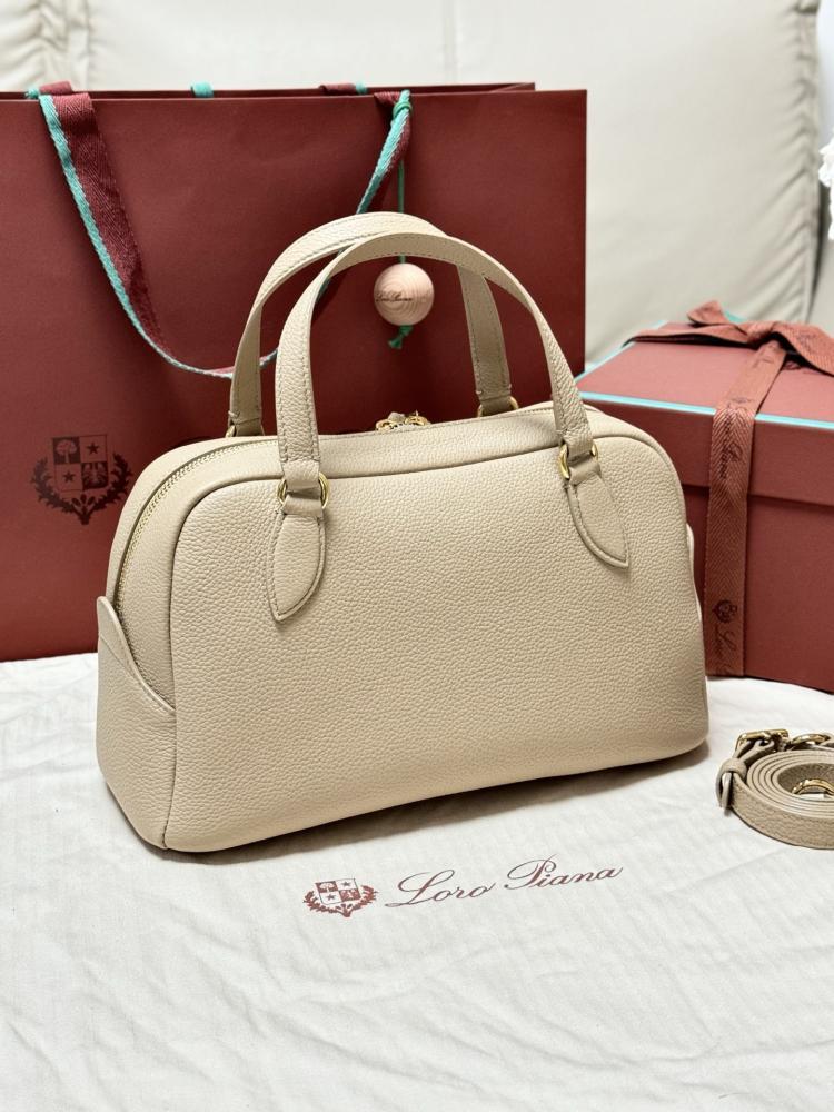 Loro Piana Needle Bag in Fine Grained Leather