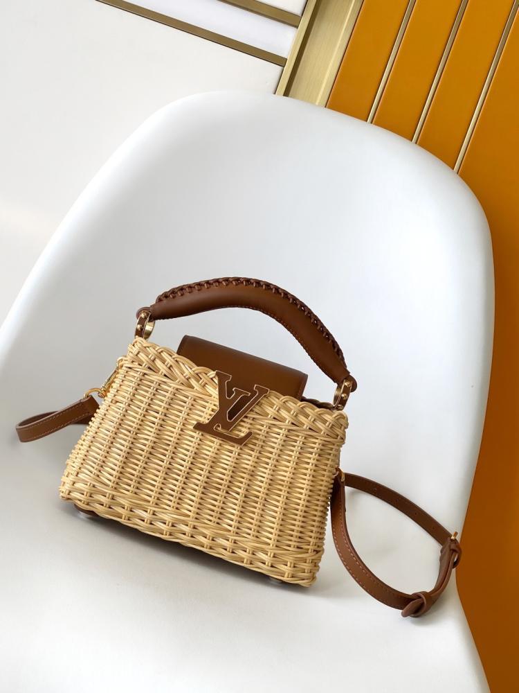 LV Capucines Wicker Bag 27*18*9cm