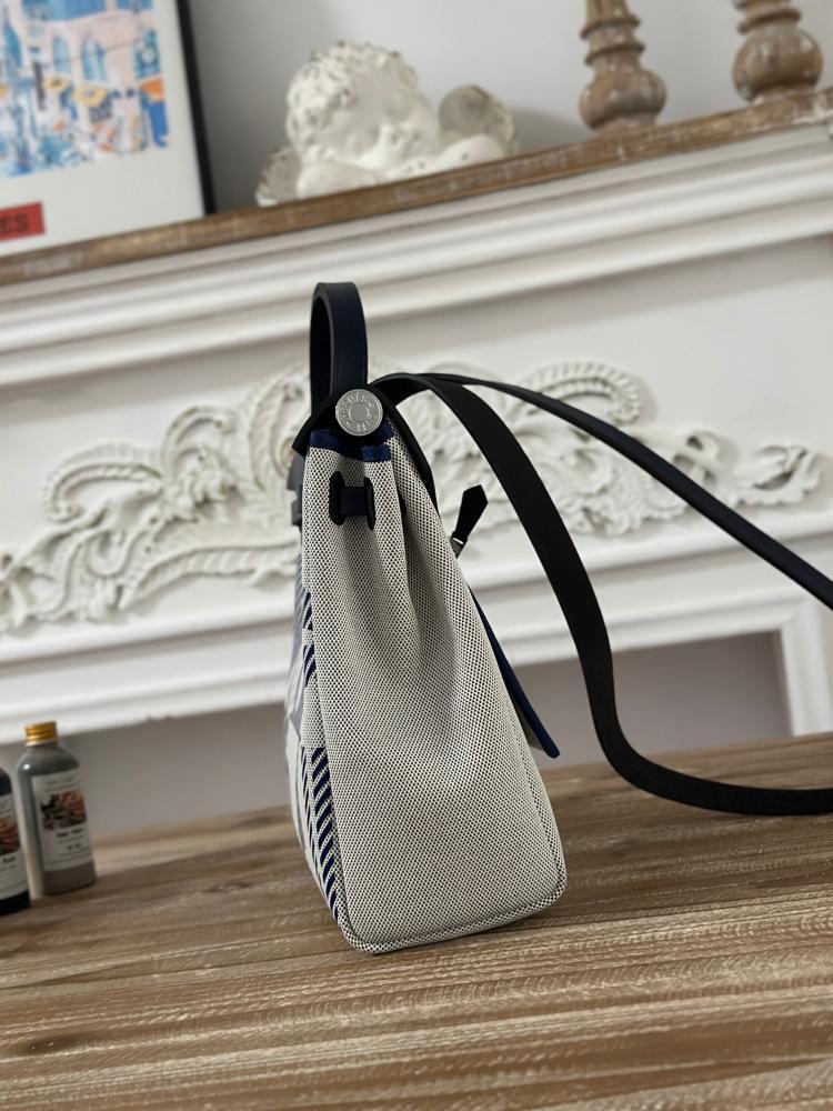 Hermes Herbag Zip 31 (Printed & Patterned Canvas Edition)