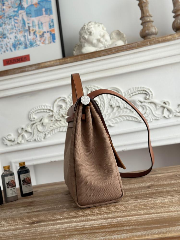 Hermes Herbag Zip 31 (Printed & Patterned Canvas Edition)