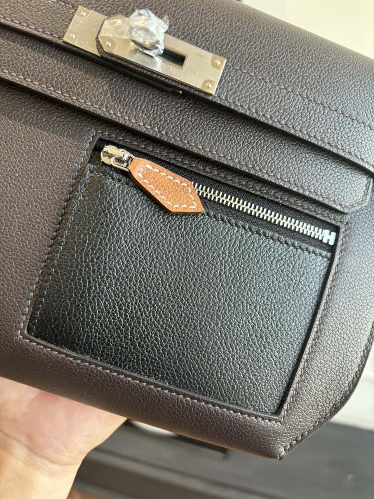 Hermes Kelly Dépêches 25 Pouch (To Go / Pocket Edition)