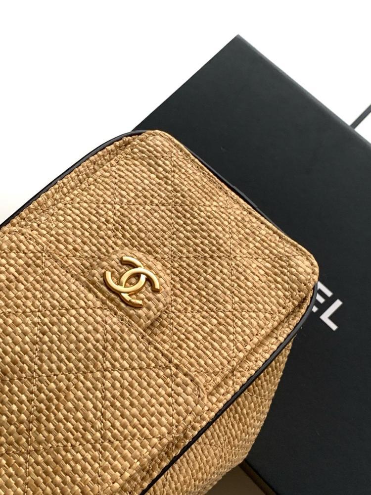 Chanel AS5293 Woven Hobo Drawstring Bag 263014