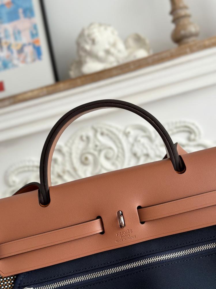 Hermes Herbag Zip 31 (Printed & Patterned Canvas Edition)