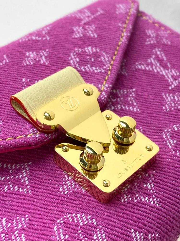 Louis Vuitton Micro Métis Monogram Jacquard Denim