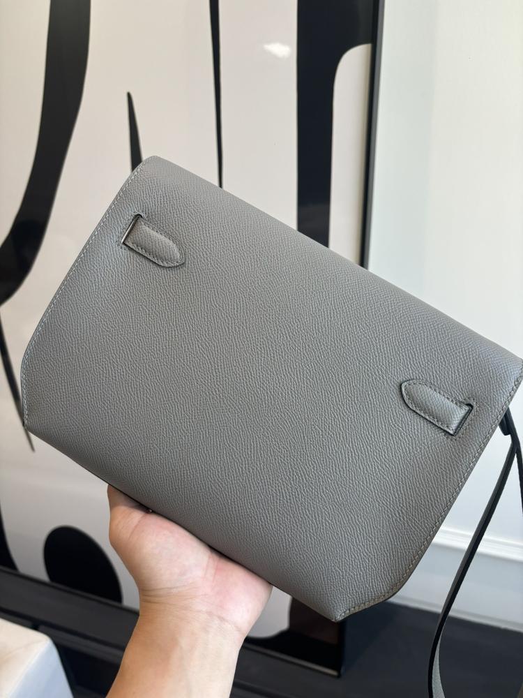 Hermes Kelly Dépêches 25 Pouch (Leather)
