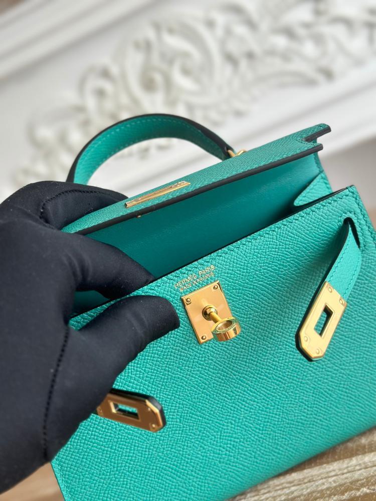 Hermes Mini Kelly II 19 Epsom/Chevre Bag