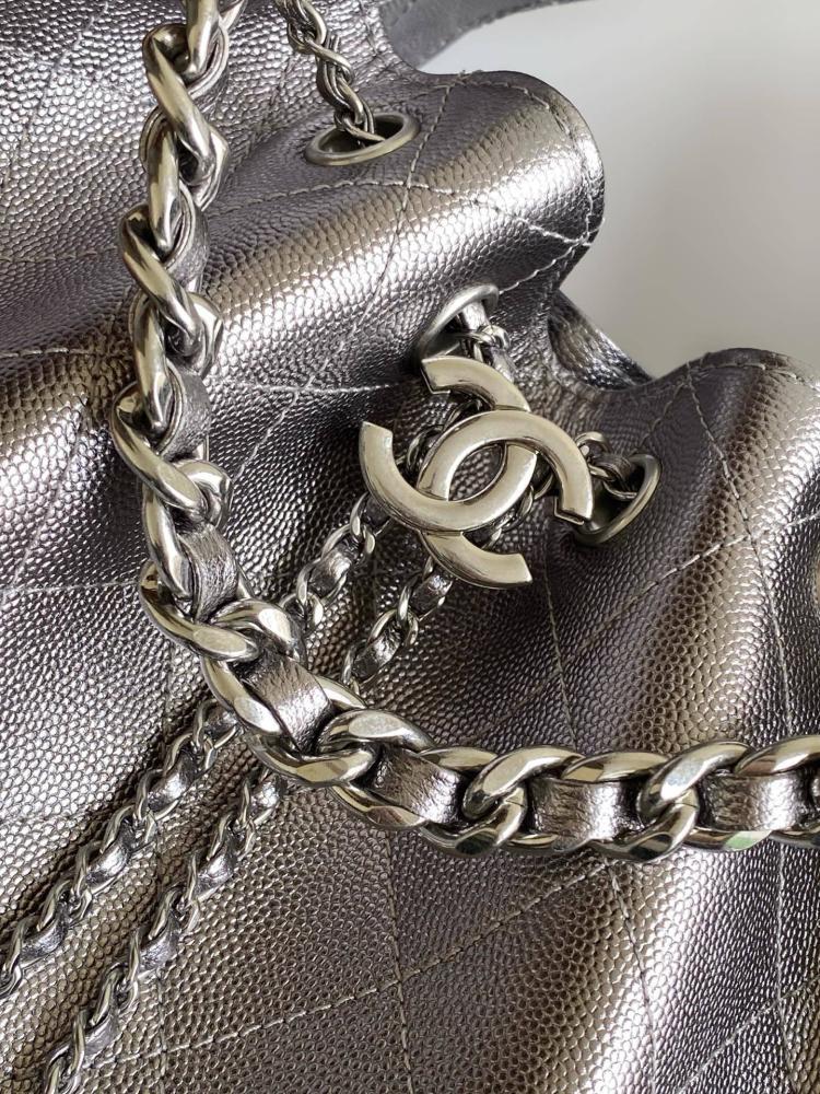 Chanel AS5293 Quilted Hobo Drawstring Bag