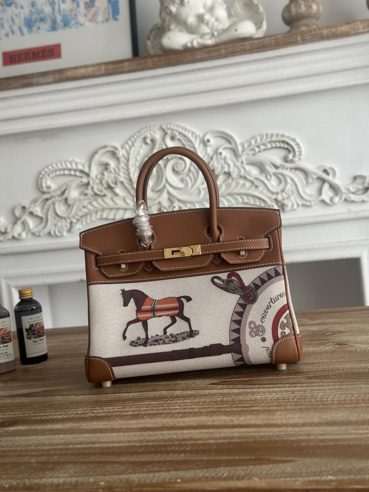 Hermes Birkin Bag (Gold & Silver Hardware Edition)
