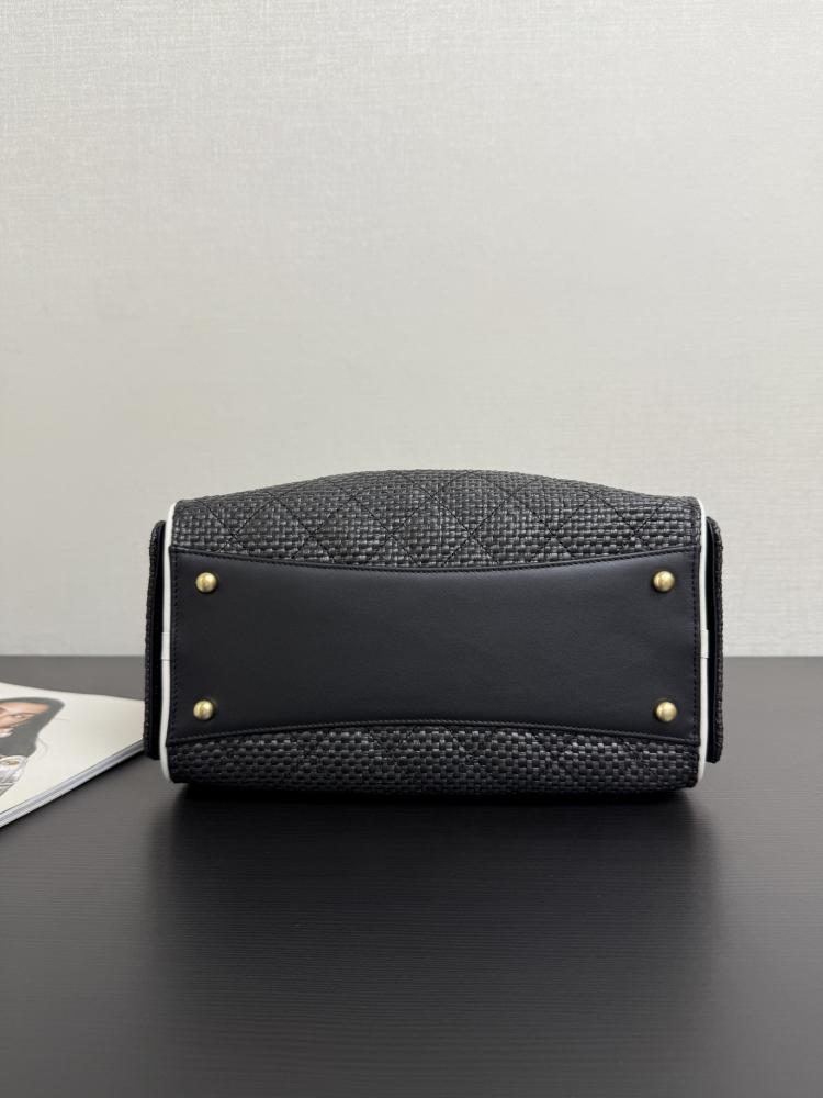 Chanel Quilted Drawstring Tote Bag