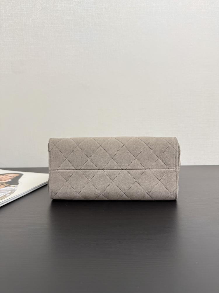 Chanel Quilted Drawstring Tote Bag