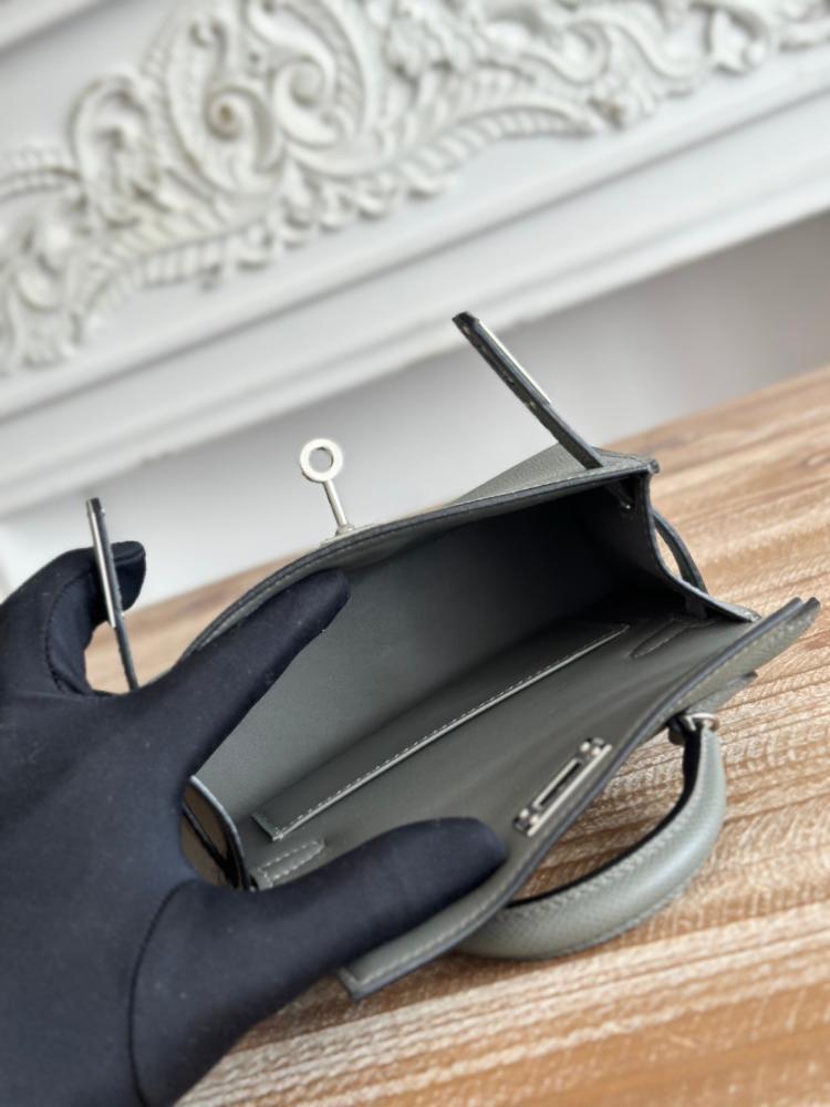 Hermes Mini Kelly II 19 Epsom/Chevre Bag