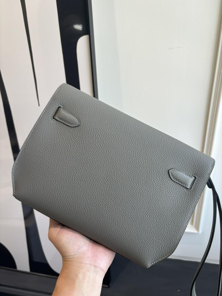 Hermes Kelly Dépêches 25 Pouch (Leather)
