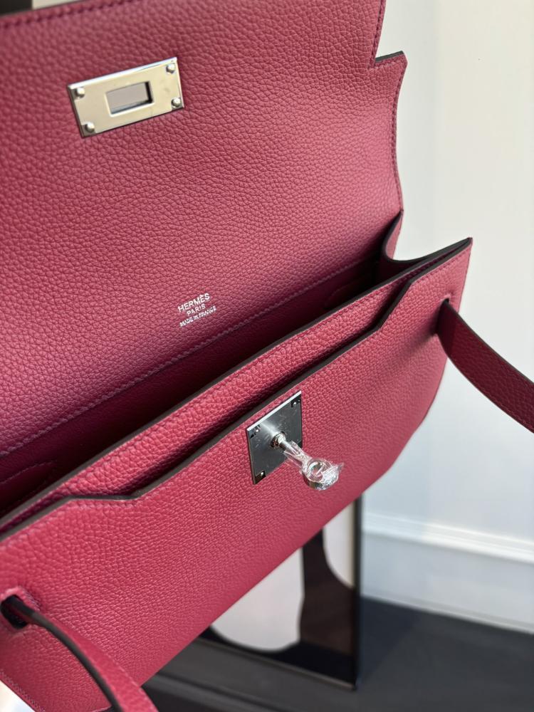 Hermes Kelly Dépêches 25 Pouch (Leather)